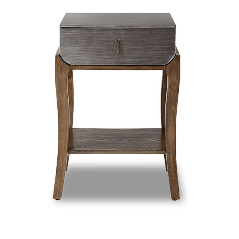 Murphy One-drawer Nightstand with Open-Shelf