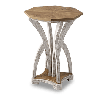 Carmel Farmhouse Octagonal Side Table