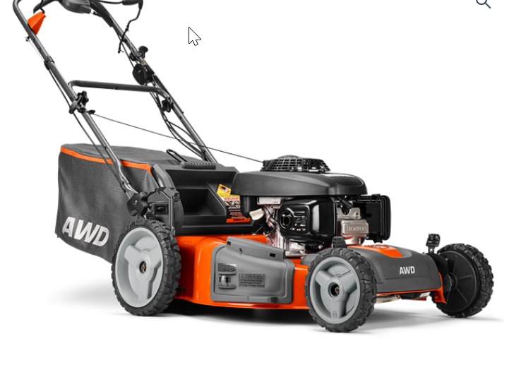 Husqvarna HU800AWDXBBC 22-Inch Self-Propelled Lawn Mower, 190cc Honda Engine, All-Wheel Drive with Blade Brake Clutch