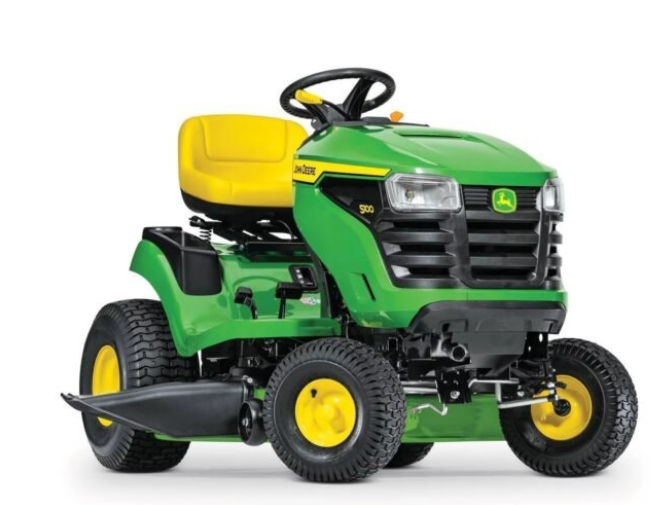 John Deere S100 42″ 17.5 HP Gas Hydrostatic Riding Lawn Tractor