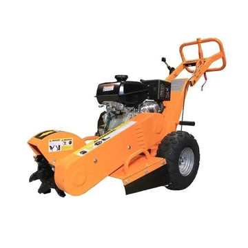 Power King 11 in. 14 HP Commercial Kohler Gas Powered Stump Grinder with Extra Set of Teeth and Precision Control Brake – Seacayago